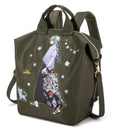 backpack bag handbag boho retro vintage embroidery