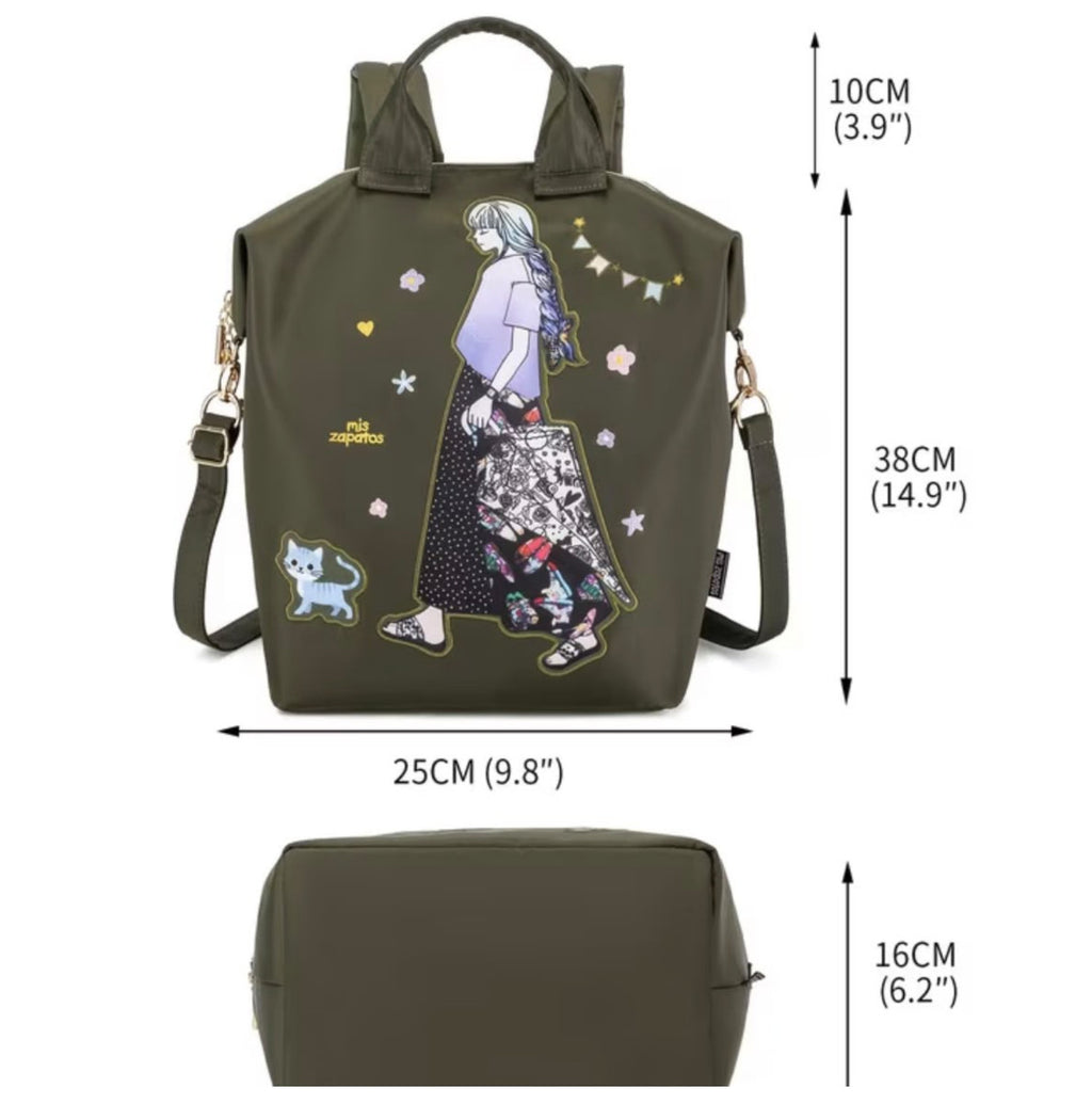 backpack bag handbag boho retro vintage embroidery